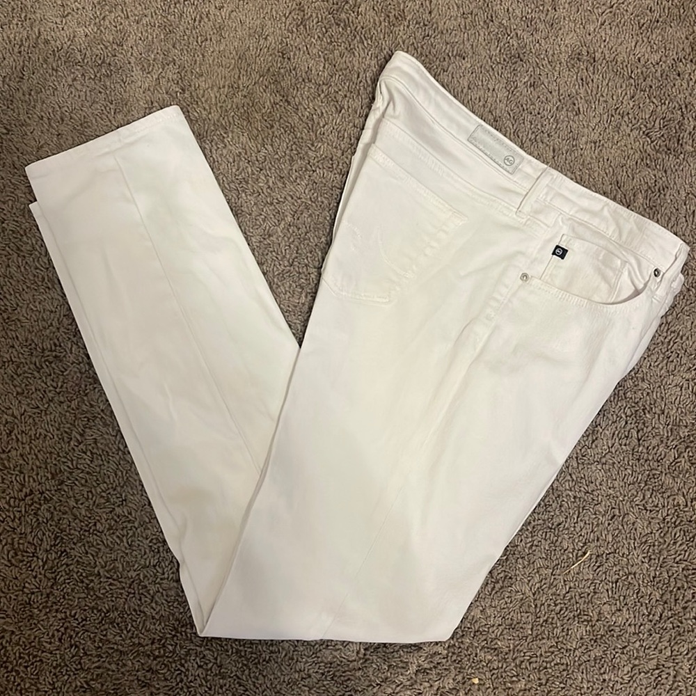 AG white jeans